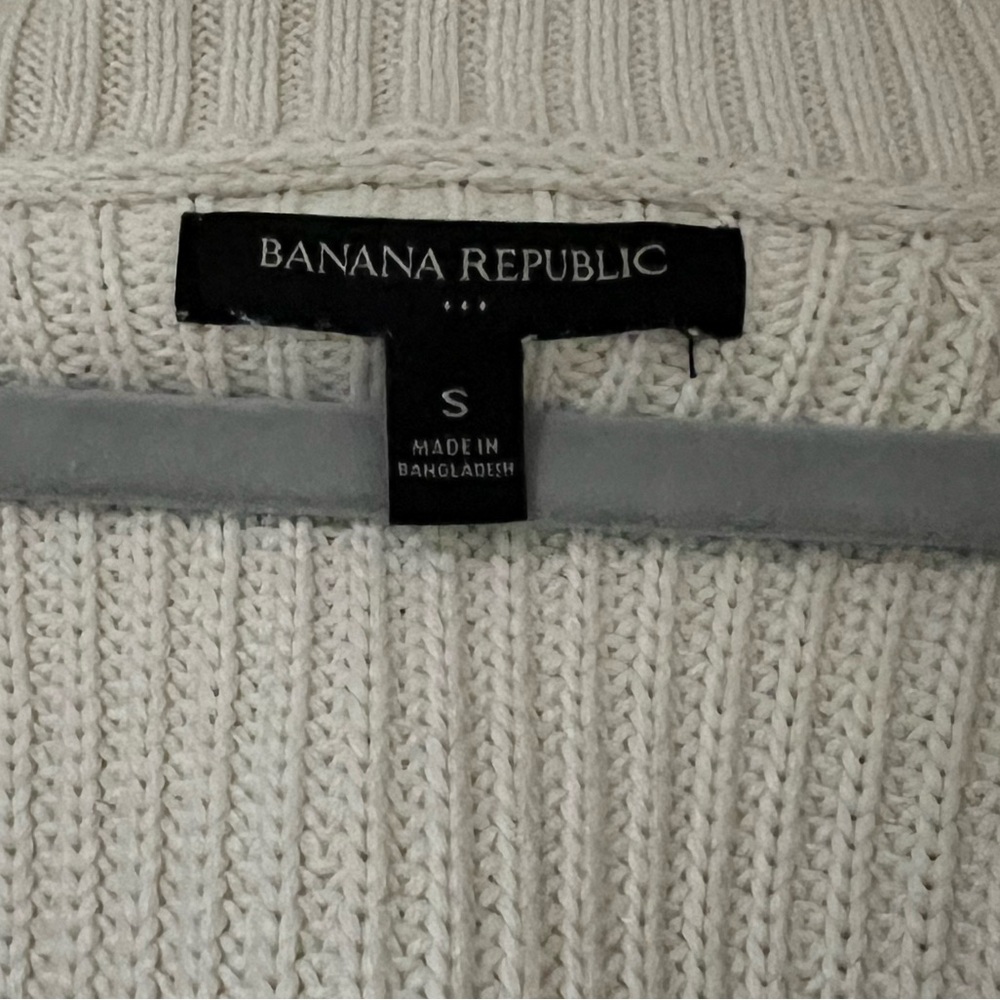 Banana Republic Thick Knit Cotton Cardigan - Picture 4 of 5